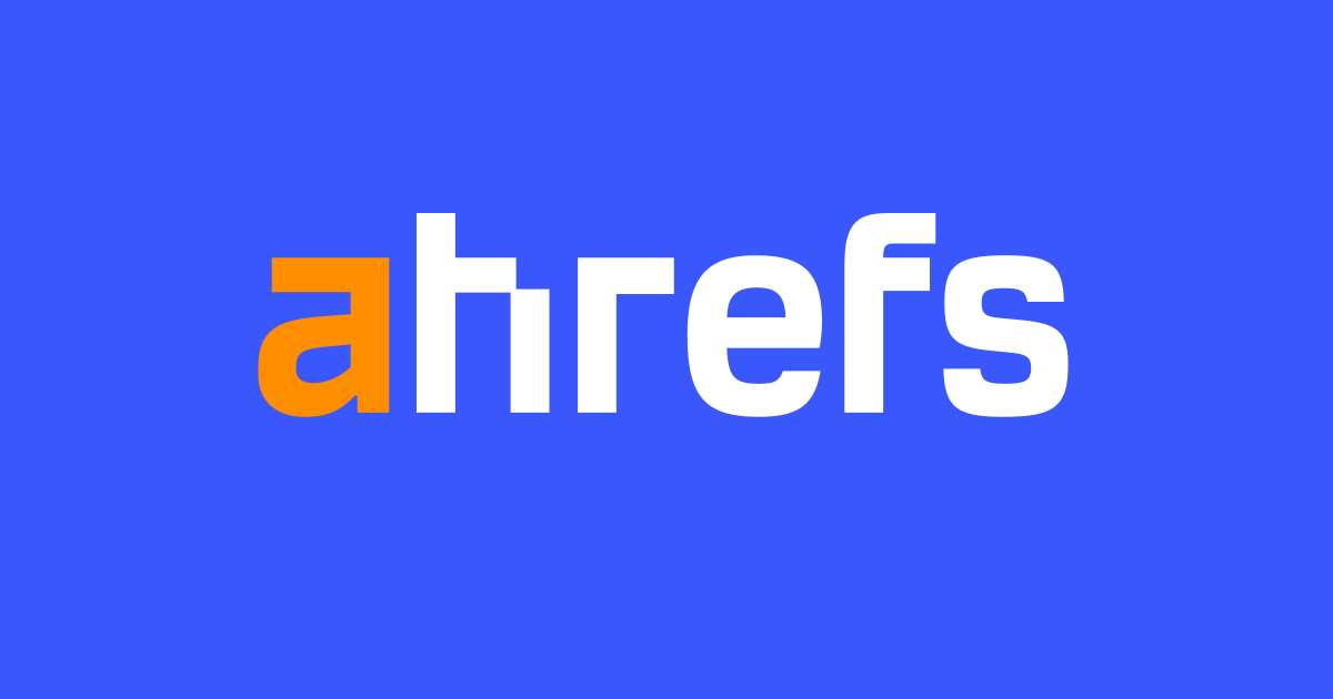 Ahrefs Logo Ahrefs Logo