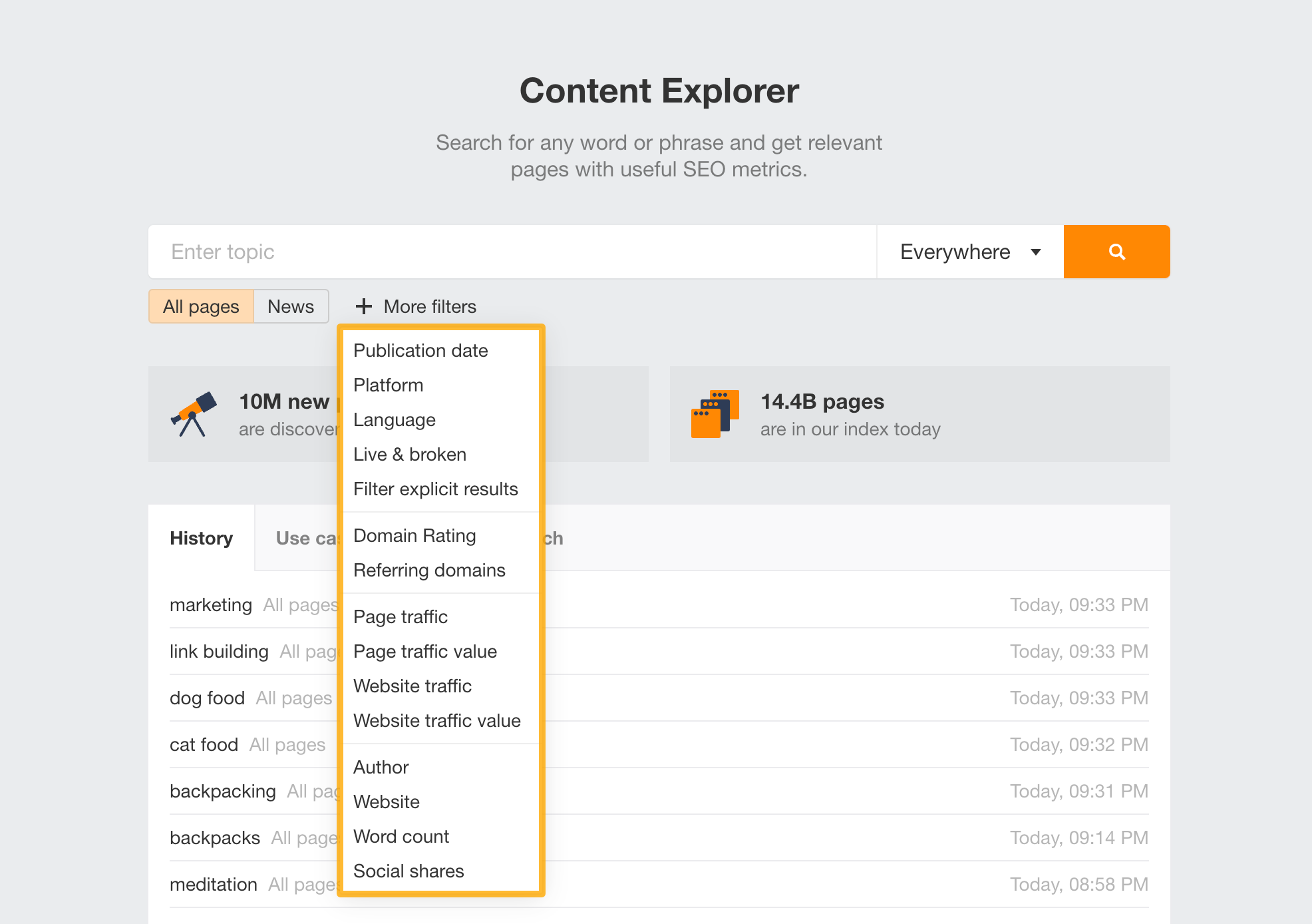 How to use Content Explorer-2