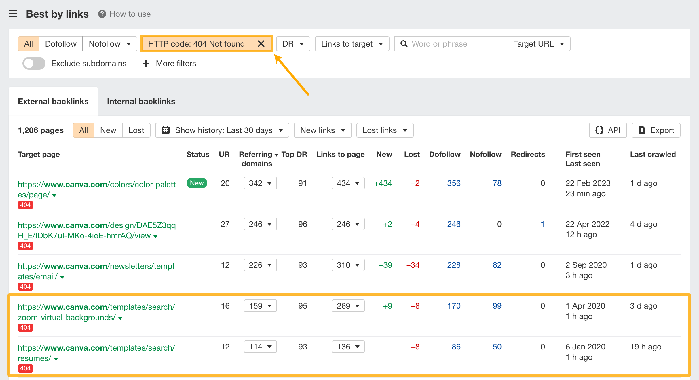 How to use SE: Best by links-4