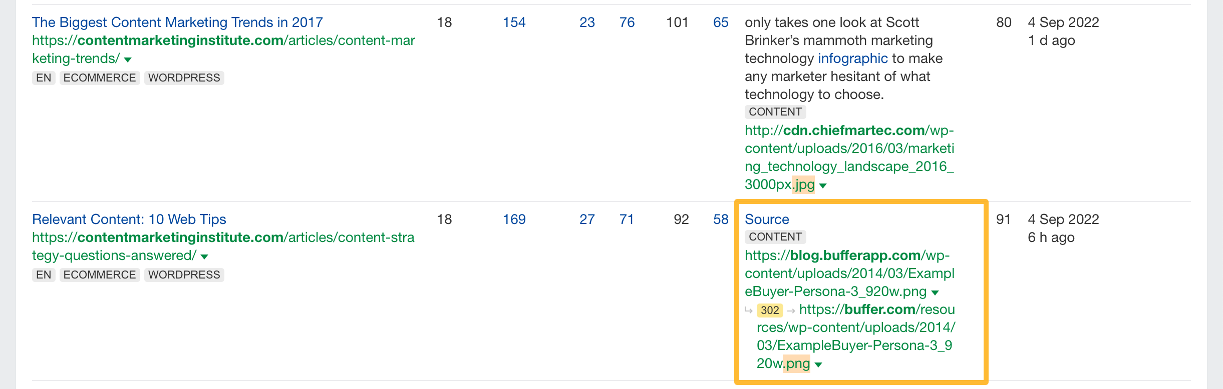 How to use SE: Outgoing links-5